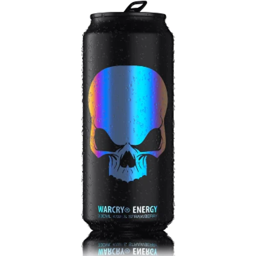Энергетик Genius Nutrition Warcry Energy Drink 330 ml / 1 serving / Kiwi Strawberry