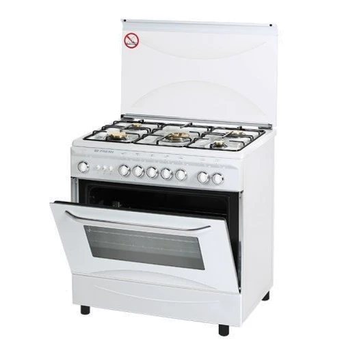 Газовая плита Fresh I80G5\01 (белый): Тип духовки газовая