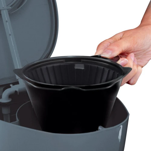 Кофеварка Russell Hobbs Textures Grey 22613-56: Объем резервуара для воды, л 1.25