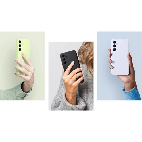 Чехол для телефонов Samsung Silicone Case Light Green (EF-PA556TMEGWW) for Samsung A556 Galaxy A55 фото 6