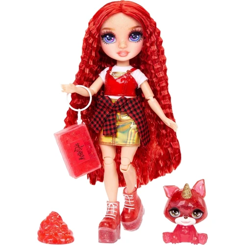 Игровой набор с куклой Rainbow High серии Classic - Руби (со слаймом) (120179) фото 13