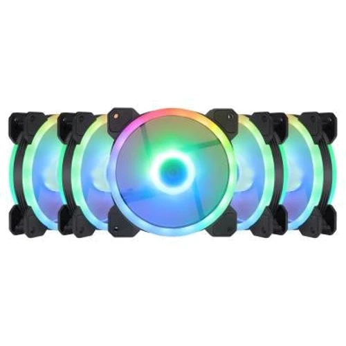 Кулер Gelid Solutions AMBER 5 ARGB Combo Bundle ( 5 вентиляторов ) (RF-RGB-MP-01)
