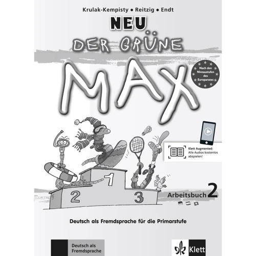 Der grüne Max Neu 2: Arbeitsbuch mit Audios