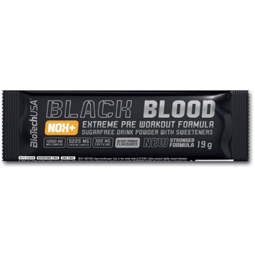 BioTechUSA Black Blood NOX+ 19 g /2 servings/ Blood Orange