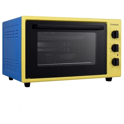 Електрична духовка настільна Minola FOET 3714 UA: Розміри 32.5 х 50.5 х 41.6 см