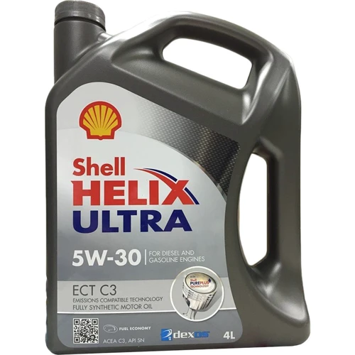 Моторне масло SHELL Helix Ultra ECT C3 5W-30 4л