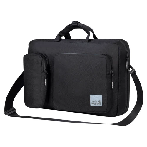 Сумка-рюкзак Jack Wolfskin New York 2 in 1 черная (2010321_6666): Пол Унисекс