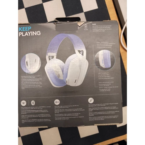 Logitech G435 Lightspeed Wireless Gaming Headset White (981-001074) (Навушники)(79010870)Stylus approved фото 3