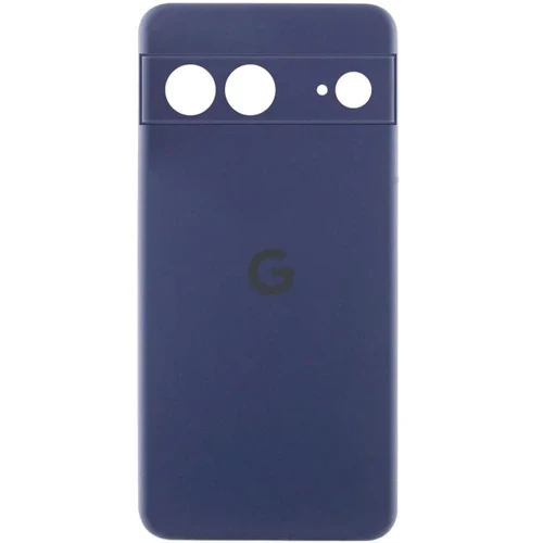 Чехол для телефонов Lakshmi Premium Silicone Case with Logo Full Camera Midnight Blue for Google Pixel 7