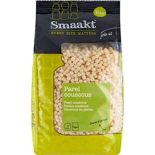 Кус-кус Smaakt в жемчужинах органический 400 г (8719153027384)