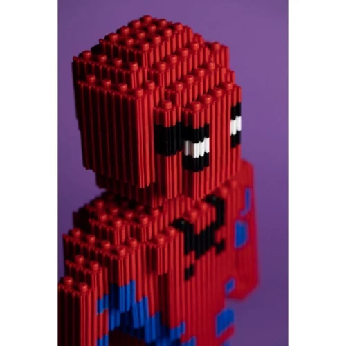 Конструктор VitaToys Pixel Heroes Спайдермен, 527 деталей (VTK 0045)