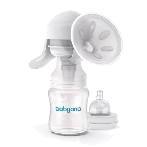 Молокоотсос ручной BabyOno ANATOMY 301: Принцип работы ручной