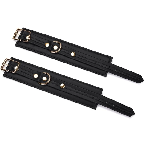 Наручники Liebe Seele Black Organosilicon Wrist Cuff