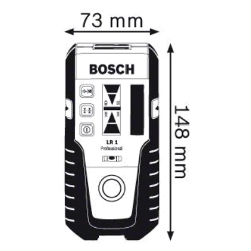 Лазерний приймач Bosch LR 1 (0601015400): Тип Лазерный