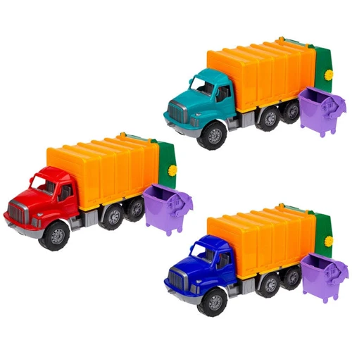 Мусоровоз Colorplast Магирус с контейнером (0497)