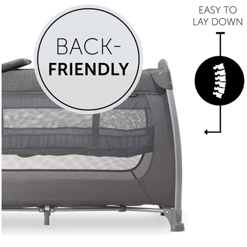 Детский манеж Hauck Play N Relax Center Melange Charcoal фото 7