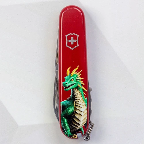 Мультитул Victorinox SPARTAN ZODIAC Зеленый дракон 1.3603.Z3340u (Vx13603_Z3340u) фото 5