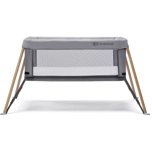 Ліжко-манеж 2 в 1 Kinderkraft Movi Grey Wooden (KCMOVI00WOD0000) фото 15
