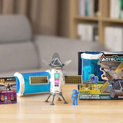 Игровой набор Astropod Миссия Построй станцию связи с фигуркой (80333)