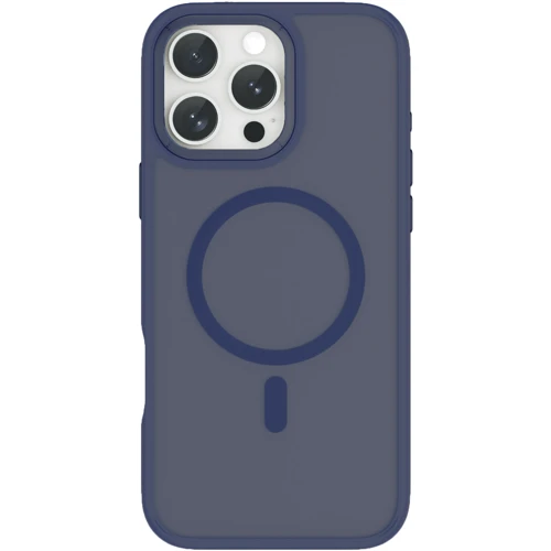 Чехол для iPhone WIWU Magnetic Armor Pro Series Deep Blue (FGG-012) for iPhone 16 Pro Max: Материалы поликарбонат и полиуретан