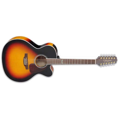 Гитара электроакустическая TAKAMINE GJ72CE-12BSB: Материал корпуса Ель
