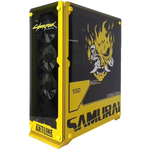 Персональний комп'ютер (ПК) ARTLINE Samurai SAMURAI (SAMURAIv109): Процесор AMD 8-core Ryzen 7 9800X3D 4.7-5.2GHz