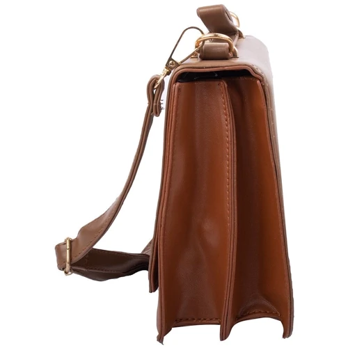 Женская сумка-сэтчел Valiria Fashion коричневая (4DETBI2232-10): Тип Сумки