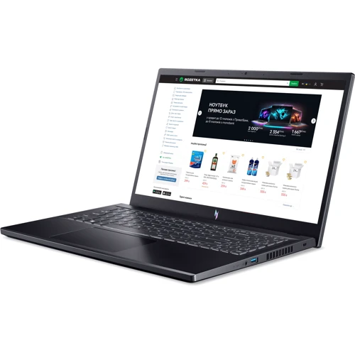 Ноутбук Acer Nitro V 15 ANV15-51-50J1 (NH.QNBEU.00B) UA: Оперативная память 16 ГБ (DDR5)