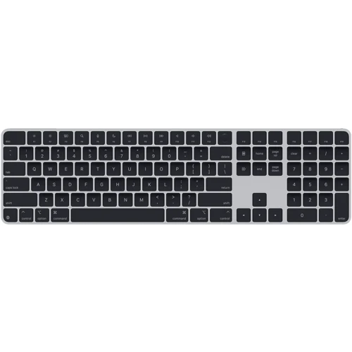 Аксесуар для Mac Apple Magic Keyboard з Touch ID та Numeric Keypad для Mac USB‑C Black Keys (MXK83) 2024