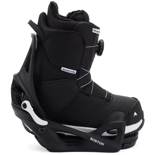 Крепление для сноуборда BURTON STEP ON - KIDS black L 2021 (9009521868640): Уровень катания новичок