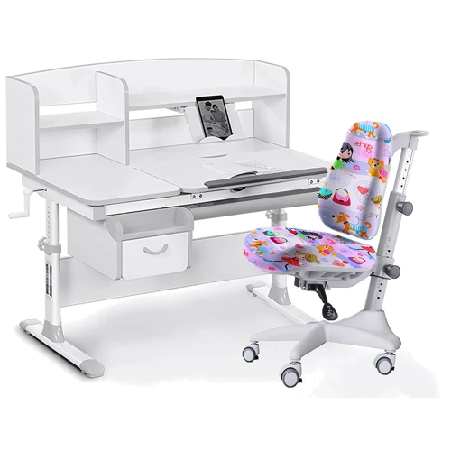 Комплект Evo-kids Evo-50 G Grey (арт. Evo-50 G + крісло Y-528 GL): Вік дитини від 4-х років