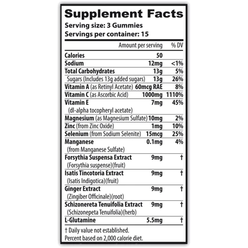 10XNutrition Vitamin C 1000 mg Вітамін С зі смаком апельсинової крем-соди 45 жувальних цукерок: Форма випуску таблетки жувальні