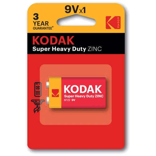 Kodak Krona bat Carbon-Zinc 1шт Extra Heavy Duty 30953437
