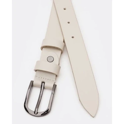 Женский ремень Borsa Leather бежевый (V1FX31-beige): Пол Женский