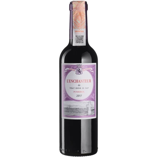 Вино Chateau Siaurac L'enchanteur Vray Croix de Gay красное сухое 0.37л (BWW1429)