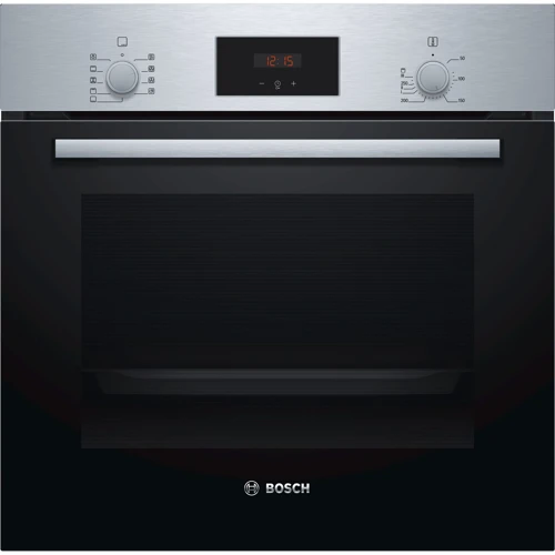 Духовой шкаф электрический Bosch HBF134ES0: Размеры 59.5 x 59.4 x 54.8 см