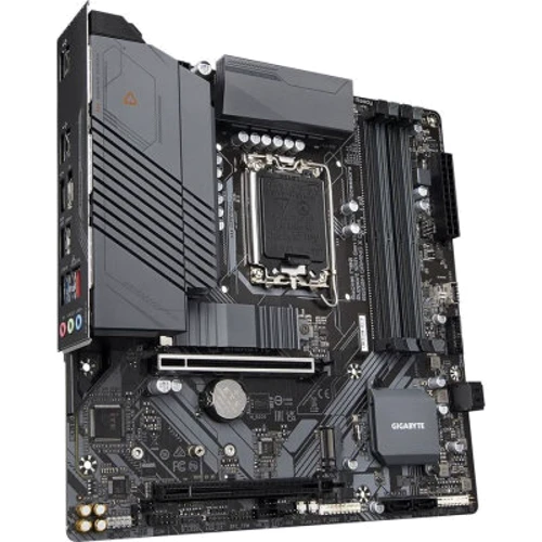 GIGABYTE B660 GAMING X DDR4: Роз'єми на задній панелі USB 2.0, USB 3.2 Gen 2, USB 3.2 Gen 1, USB 3.2 Gen 1, HDMI, DisplayPort, Ethernet RJ-45