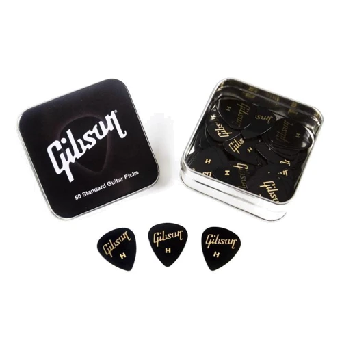 Медиатор Набор медиаторов Gibson 50 Pack Picks Heavy (50 шт)
