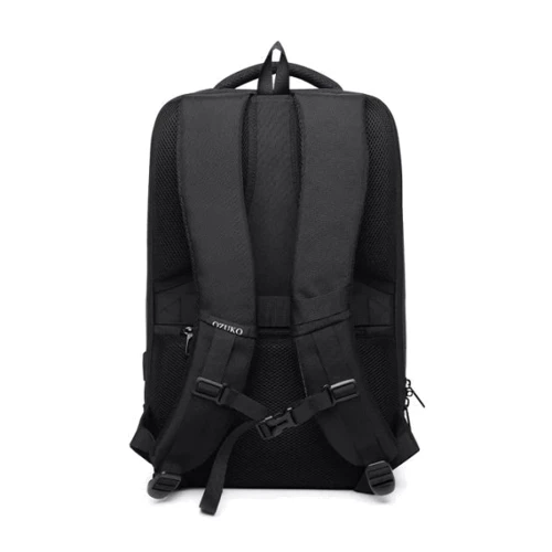 Сумка для ноутбуков Ozuko 15.6" Anti Theft Backpack Black (9318): Тип сумки рюкзак