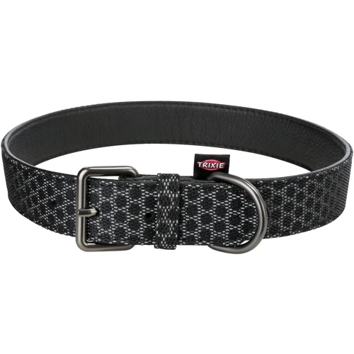 Нашийник для собак Trixie Night Reflect L-XL 47-58 смx30 мм чорний (4011905124254)