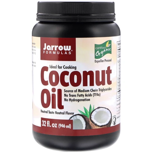 

Jarrow Formulas Organic Coconut Oil 946 ml (JRW-16048)