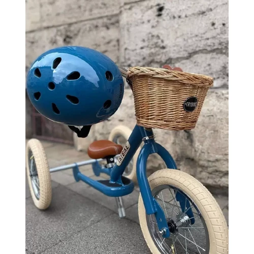 Комплект трехколесный беговел Trybike синий (TBS-2-BLU-VIN+TBS-100-TKV): Возраст от 2 лет
