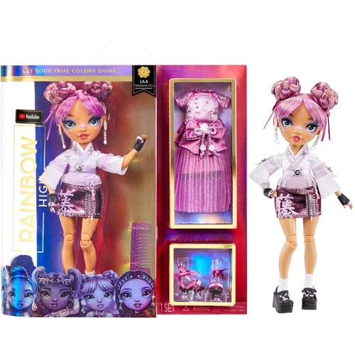 Кукла Rainbow High S4 Лила Ямамото с аксессуарами (578338)