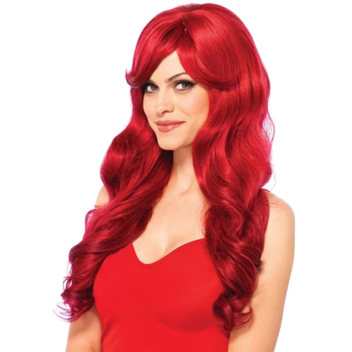 

Парик Leg Avenue Long Wavy Wig red