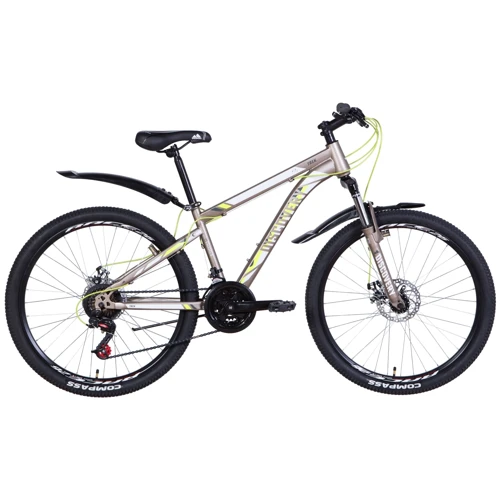 Велосипед Discovery TREK DD 2021 M 26" малахитовый (OPS-DIS-26-395)
