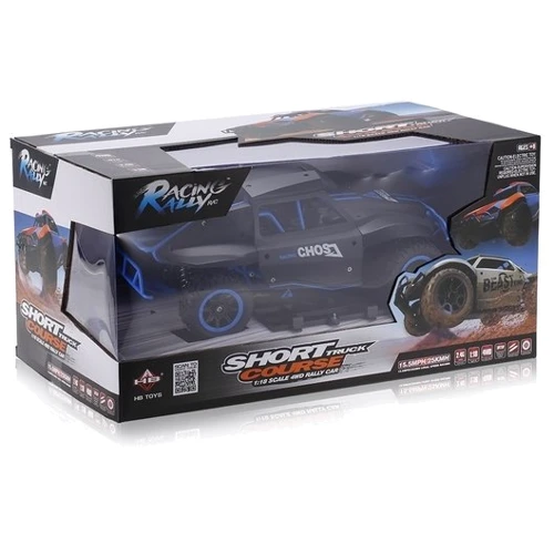 Машинка на радиоуправлении 1:18 HB Toys Ралли 4WD на аккумуляторе (синий) фото 7