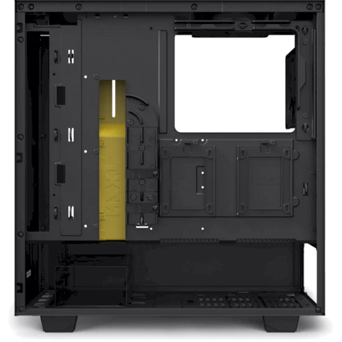 Корпус NZXT H510 CRFT6 Rainbow 6: Siege Black (CA-H510B-R6): Материал передней панели сталь
