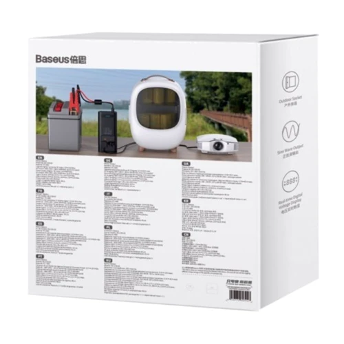 Автомобильный инвертор Baseus Super Si Inverter 500W (220V CN/EU) black (CGNB000101) фото 7