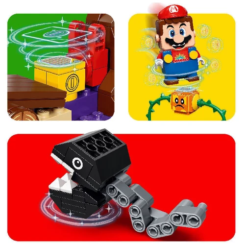LEGO Super Mario Встреча в джунглях с кусакой на цепи. Дополнительный уровень (71381) фото 4
