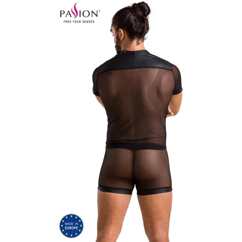 Соблазнительный комплект Passion 052 SET MICHAEL black XXL/XXXL